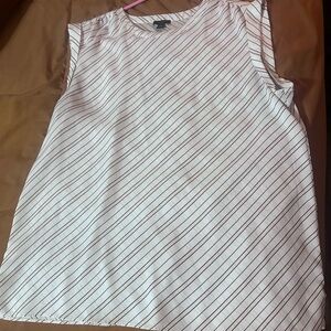 Ann Taylor Factory Diagonal Striped Top